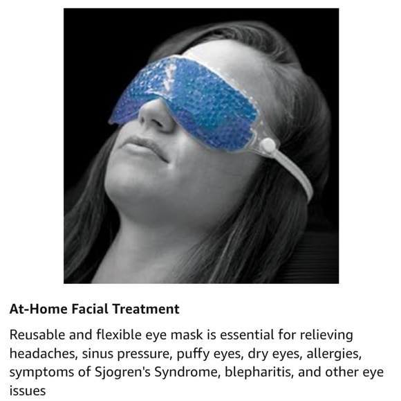 TheraPearl Color Changing Hot/Cold Eye-ssential Mask - Picture 2 of 4